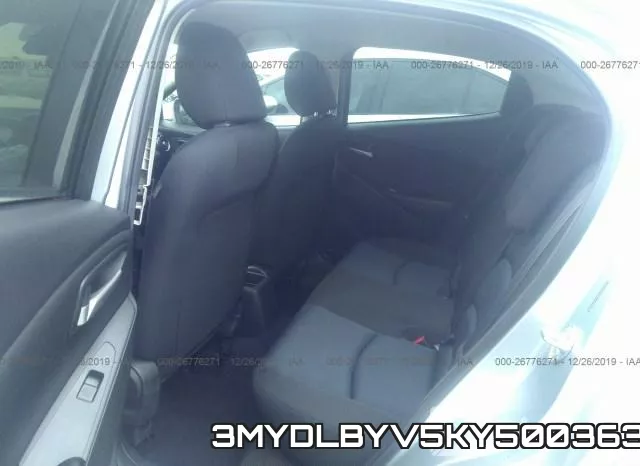 3MYDLBYV5KY500363 фото 7