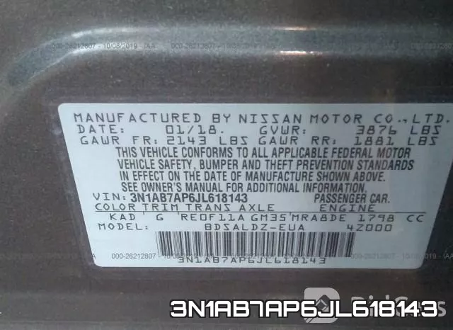 3N1AB7AP6JL618143 фото 10