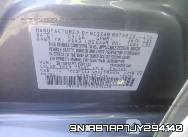 3N1AB7AP7JY294140 фото 10