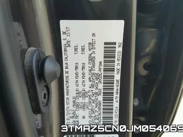 3TMAZ5CN0JM054069 фото 2