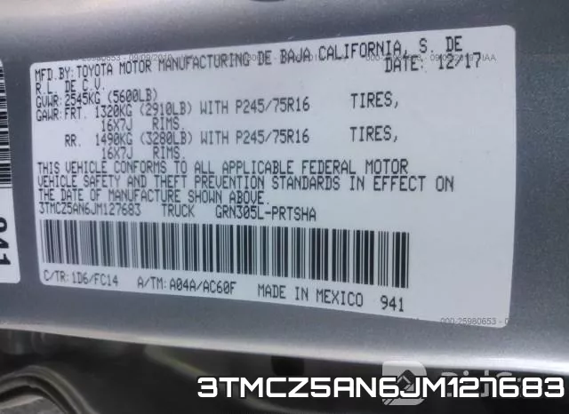 3TMCZ5AN6JM127683 фото 10