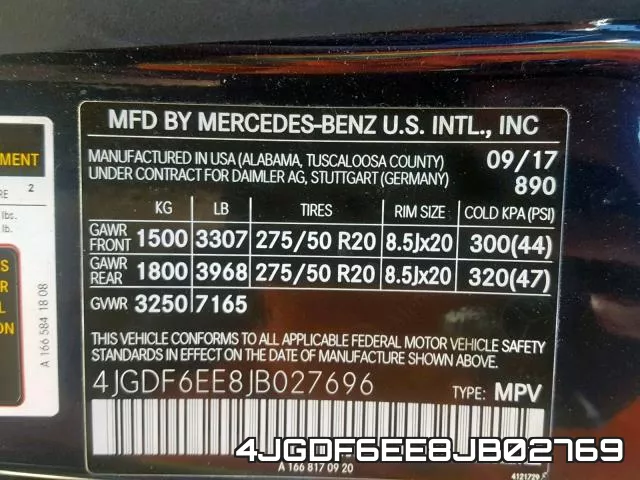 4JGDF6EE8JB02769 фото 2