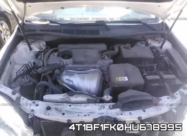 4T1BF1FK0HU678995 фото 2