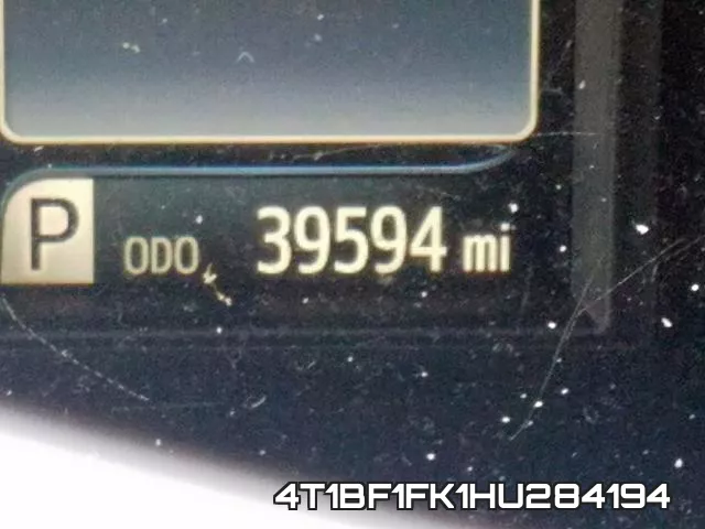 4T1BF1FK1HU284194 фото 7