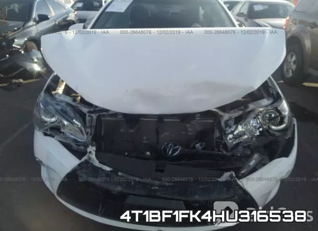 4T1BF1FK4HU316538 фото 7