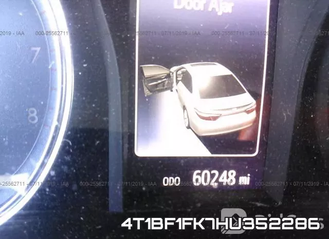 4T1BF1FK7HU352286 фото 8