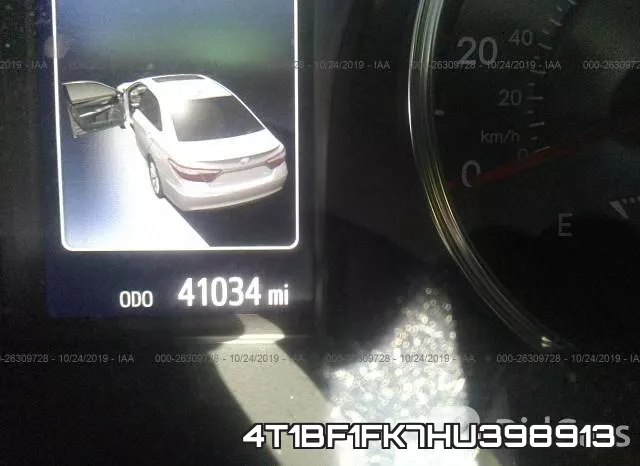 4T1BF1FK7HU398913 фото 8