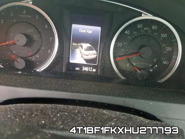 4T1BF1FKXHU277793 фото 9