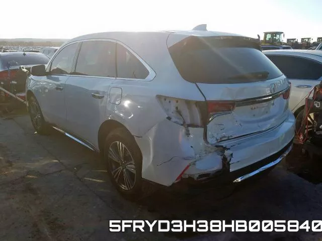 5FRYD3H38HB005840 фото 4