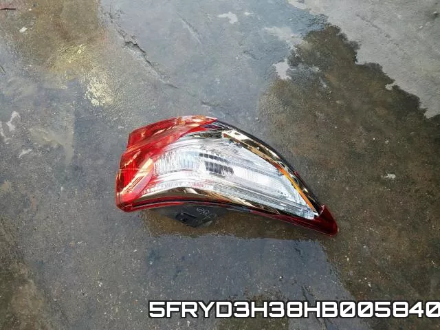 5FRYD3H38HB005840 фото 10
