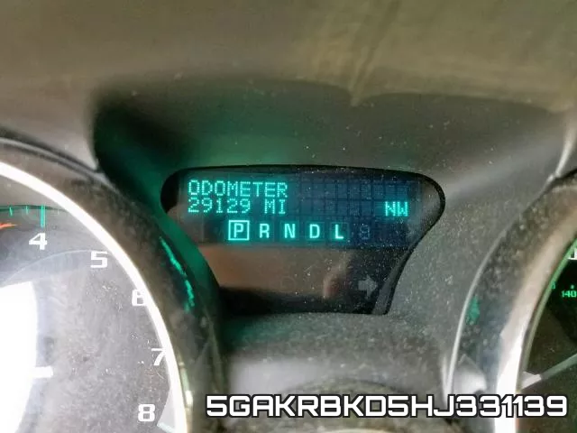 5GAKRBKD5HJ331139 фото 8