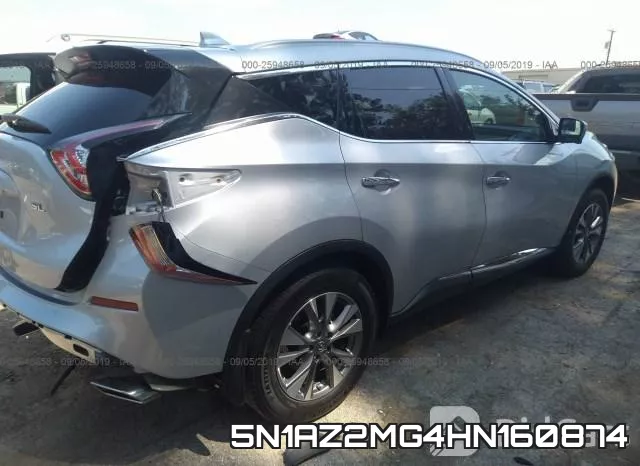 5N1AZ2MG4HN160874 фото 4