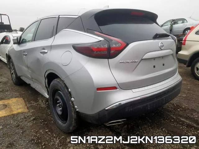 5N1AZ2MJ2KN136320 фото 4