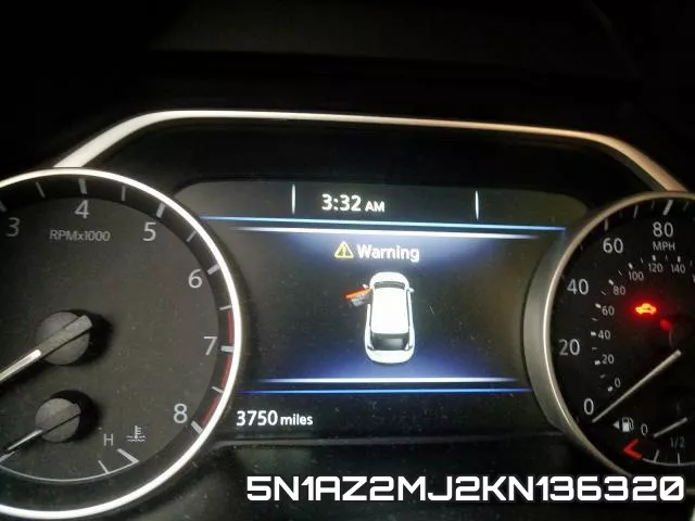 5N1AZ2MJ2KN136320 фото 9