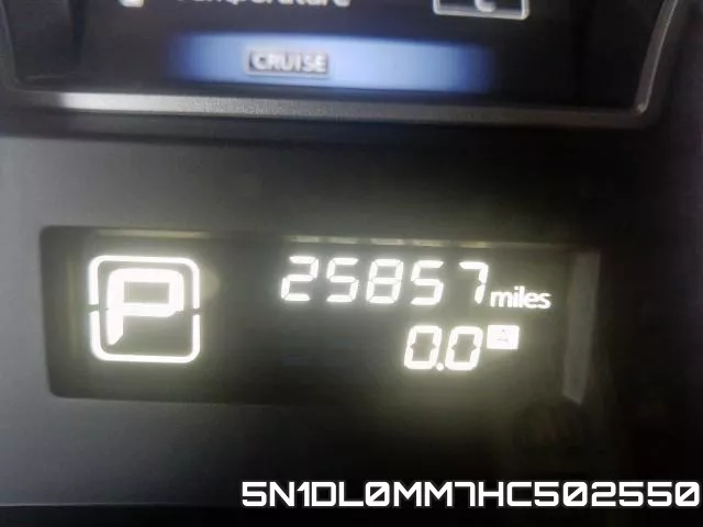 5N1DL0MM7HC502550 фото 7