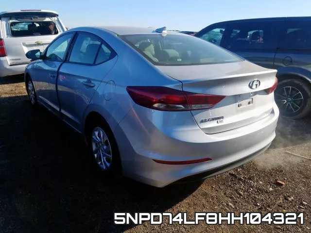5NPD74LF8HH104321 фото 4