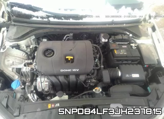 5NPD84LF3JH237815 фото 2