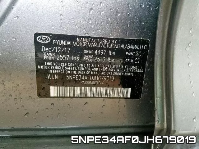 5NPE34AF0JH679019 фото 2
