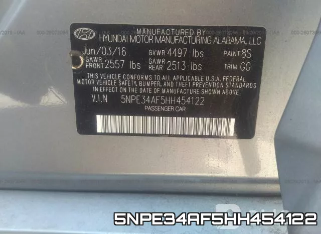 5NPE34AF5HH454122 фото 9