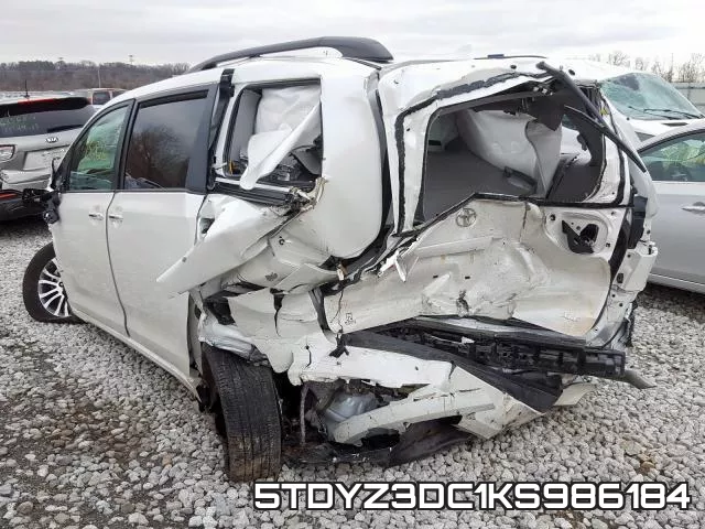 5TDYZ3DC1KS986184 фото 2