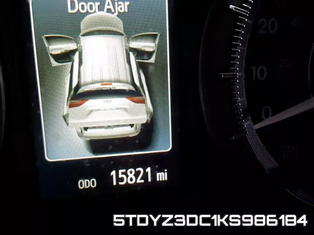 5TDYZ3DC1KS986184 фото 6