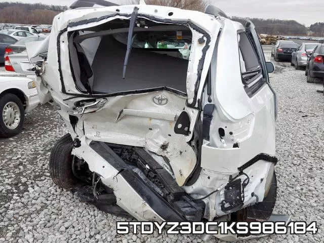 5TDYZ3DC1KS986184 фото 7