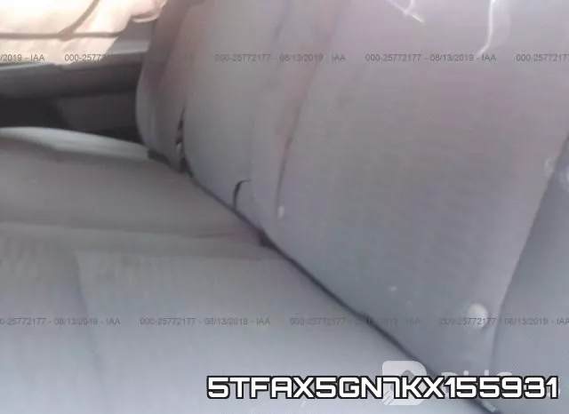 5TFAX5GN7KX155931 фото 7