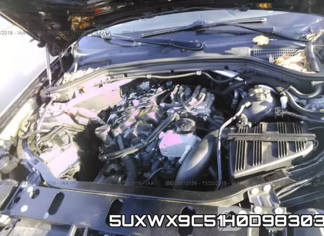 5UXWX9C51H0D98303 фото 2