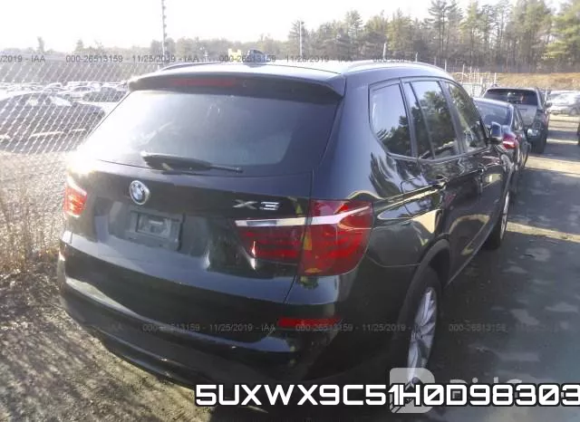 5UXWX9C51H0D98303 фото 5