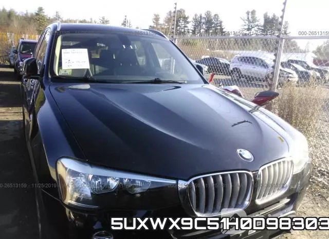 5UXWX9C51H0D98303 фото 7