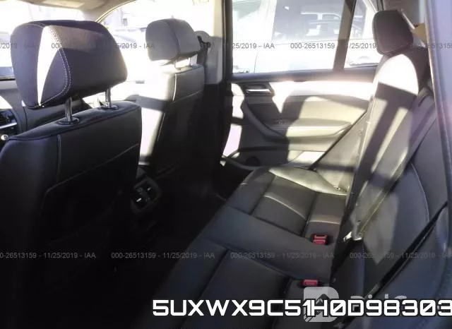 5UXWX9C51H0D98303 фото 8