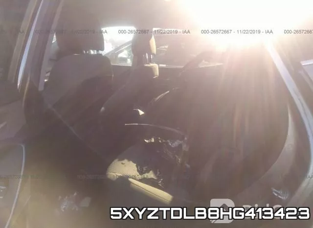5XYZTDLB8HG413423 фото 8