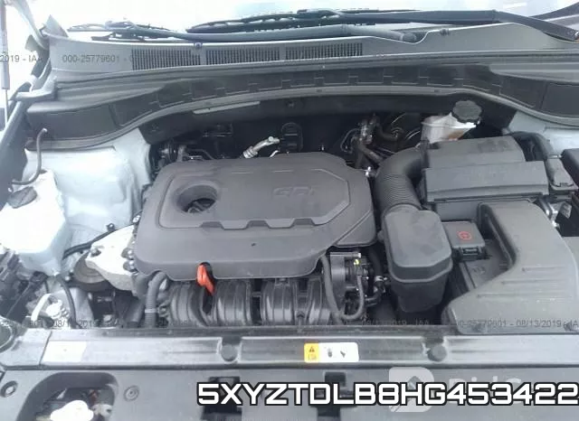 5XYZTDLB8HG453422 фото 2