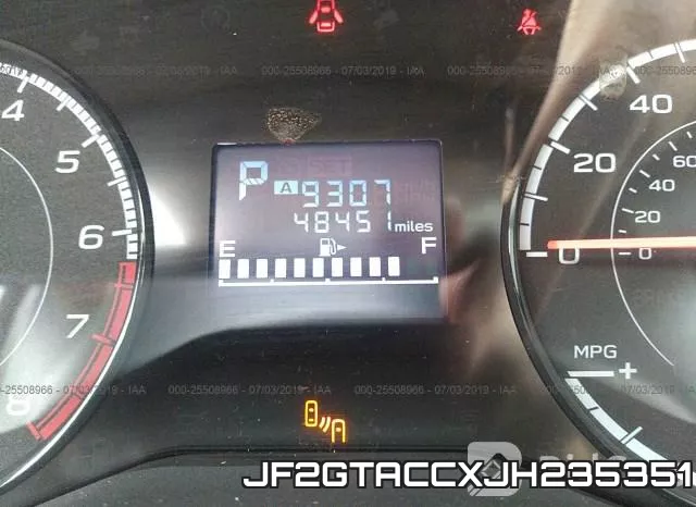 JF2GTACCXJH235351 фото 8