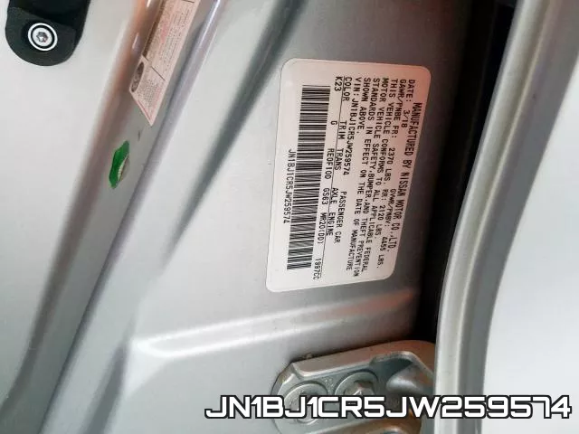 JN1BJ1CR5JW259574 фото 2