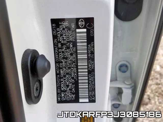 JTDKARFP3J3085186 фото 2