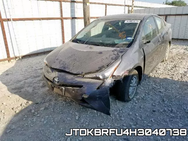 JTDKBRFU4H3040738 фото 3
