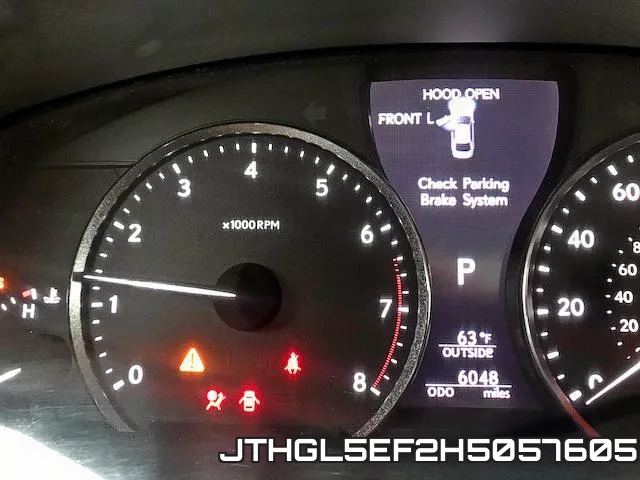 JTHGL5EF2H5057605 фото 8