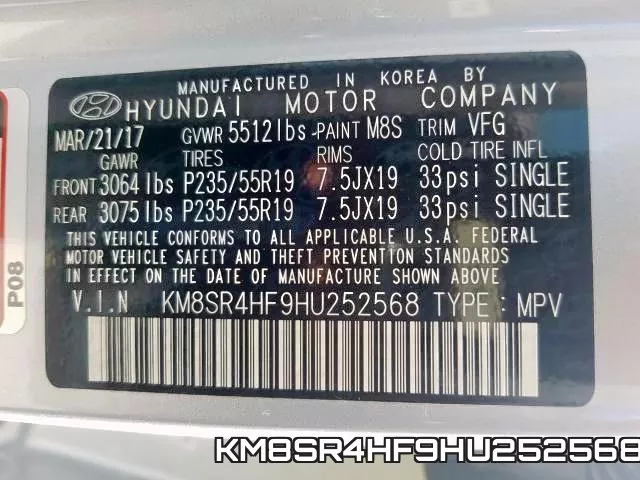 KM8SR4HF9HU252568 фото 2