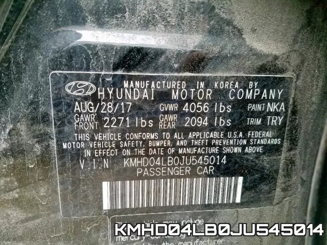 KMHD04LB0JU545014 фото 2