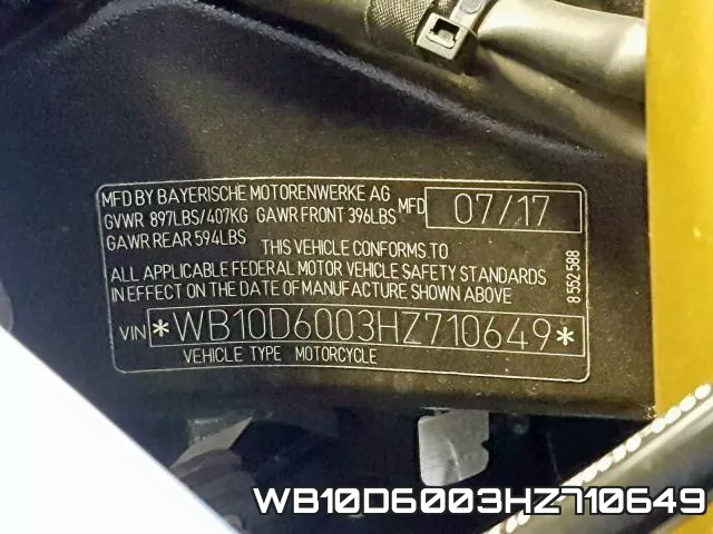 WB10D6003HZ710649 фото 2