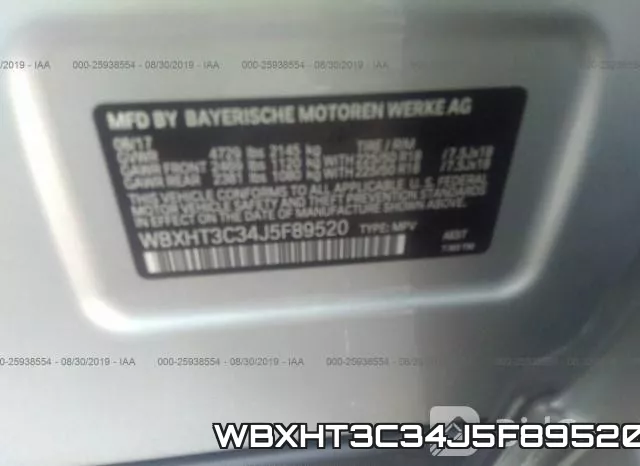 WBXHT3C34J5F89520 фото 9