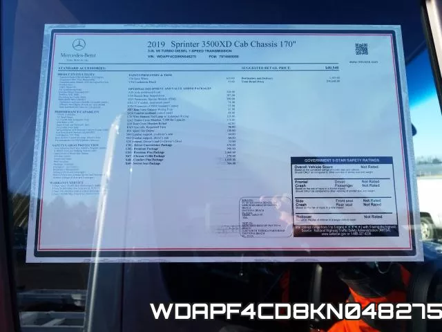 WDAPF4CD8KN048275 фото 8