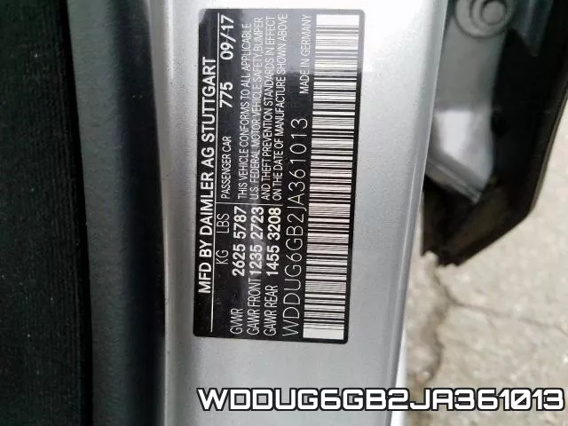 WDDUG6GB2JA361013 фото 2