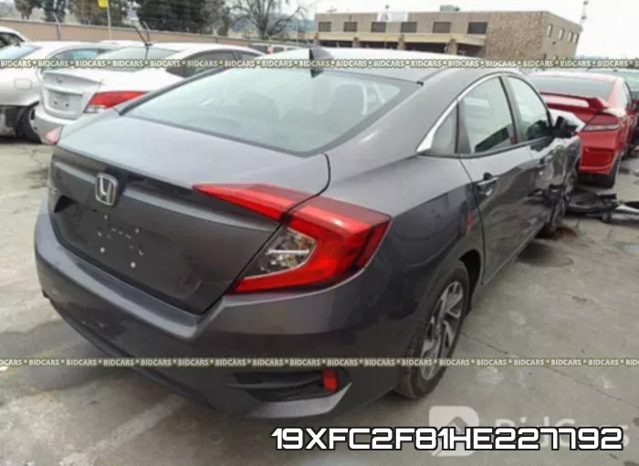 19XFC2F81HE227792 фото 4