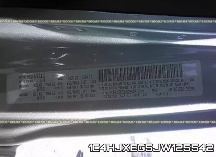1C4HJXEG5JW125542 фото 10