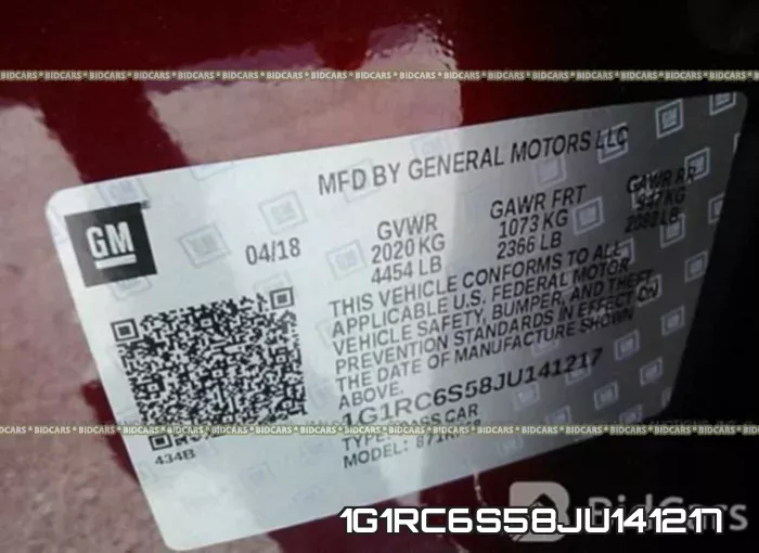 1G1RC6S58JU141217 фото 10
