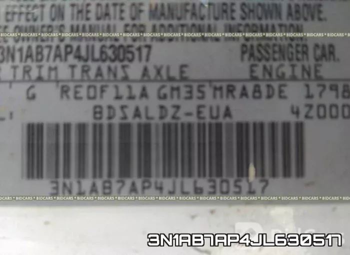 3N1AB7AP4JL630517 фото 10