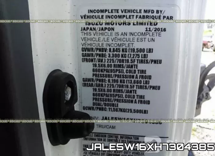 JALE5W16XH7304385 фото 10