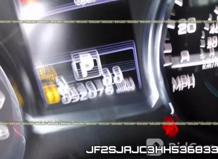 JF2SJAJC3HH536833 фото 8